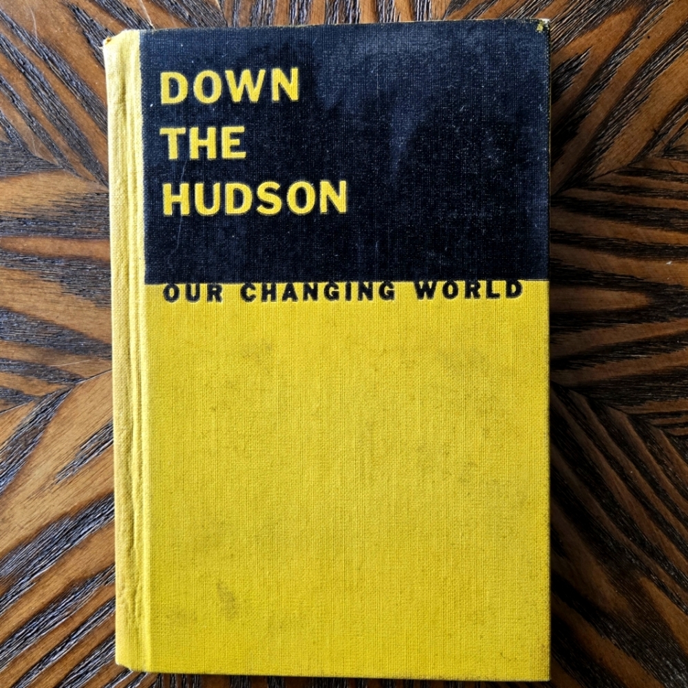 Down the Hudson Book - Yellow and Black Cover